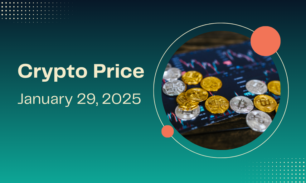 Crypto Price on January 29, 2025: Know the Top Gainers and Losers